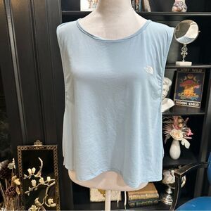 The North Face Baby Blue Wander Cross-Back Tank Size XL